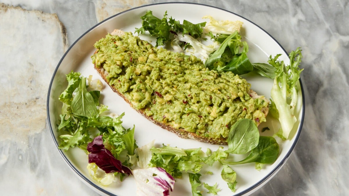 Avocado on sourdough