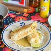 Refried Beans With Cheese Burrito