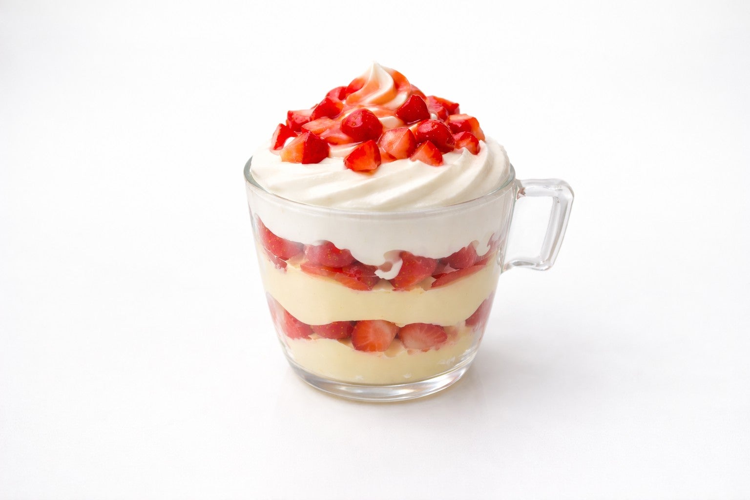Strawberry & Custard Cream Parfait