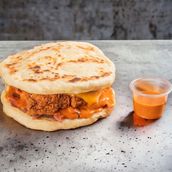 Naan Chicken Burger 