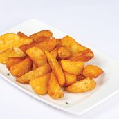 Spicy potato wedges