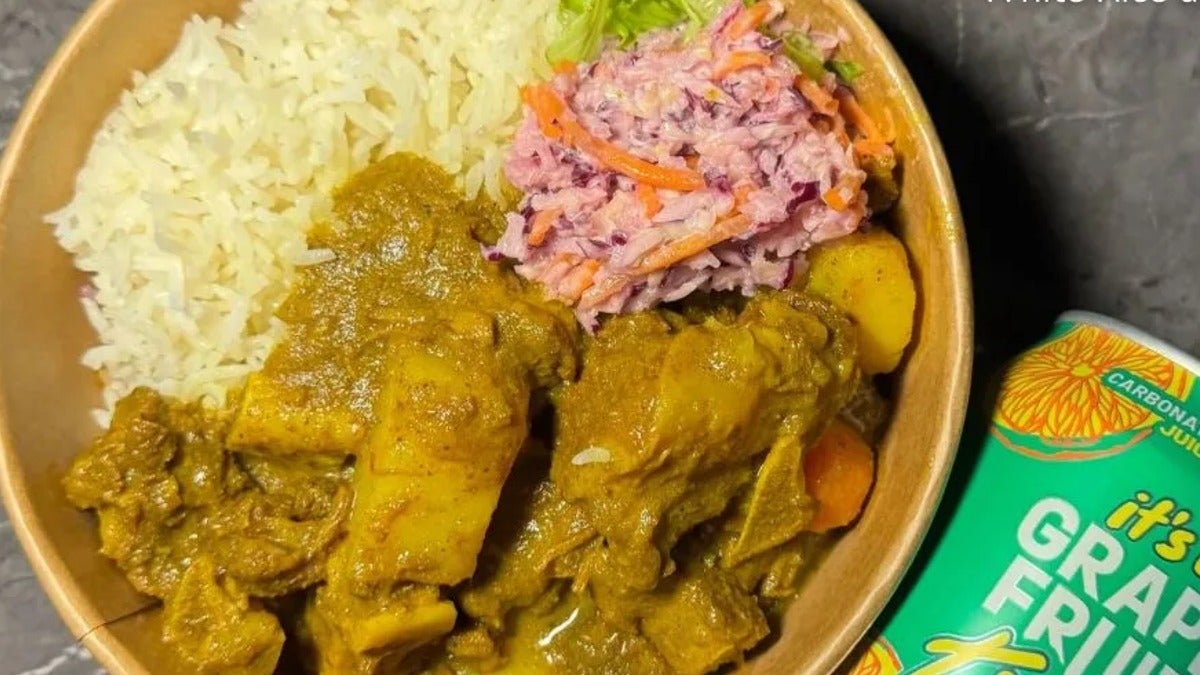 Curry Goat Lunch Deal