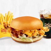 Combo Fly High Chicken Buger Buffalo