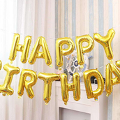 Happy Birthday Gold