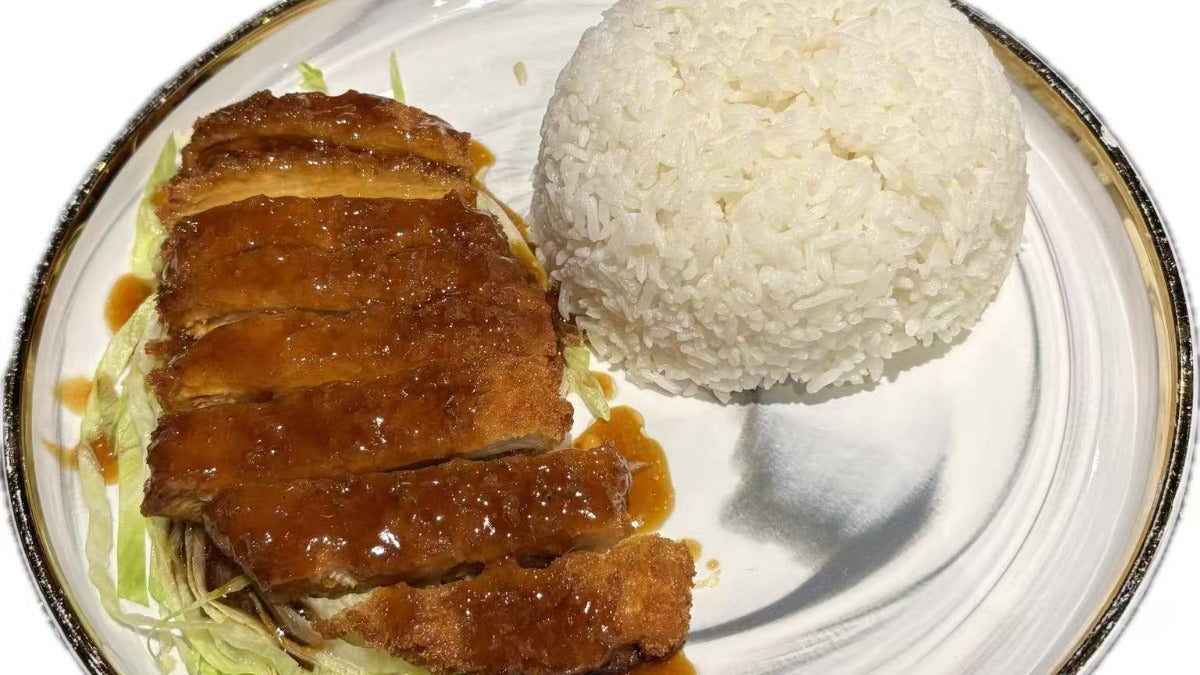 炸鸡排 饭 Dakkaseu