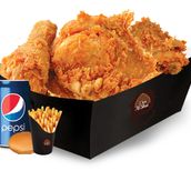 Dinner Meal Broasted Chicken