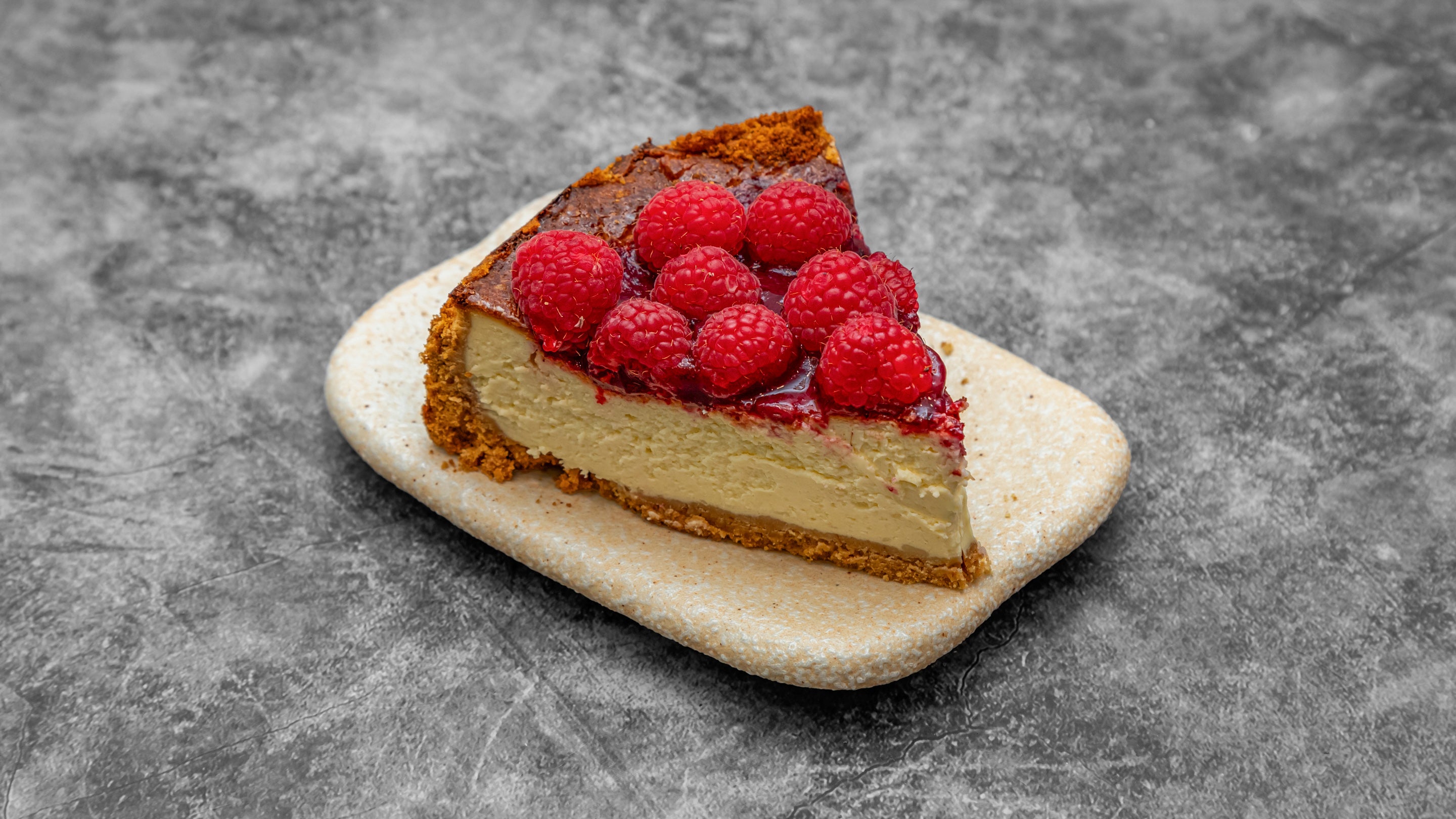 Raspberry cheesecake