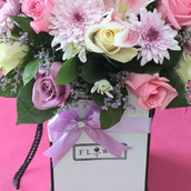 Mix Pink White And Purple