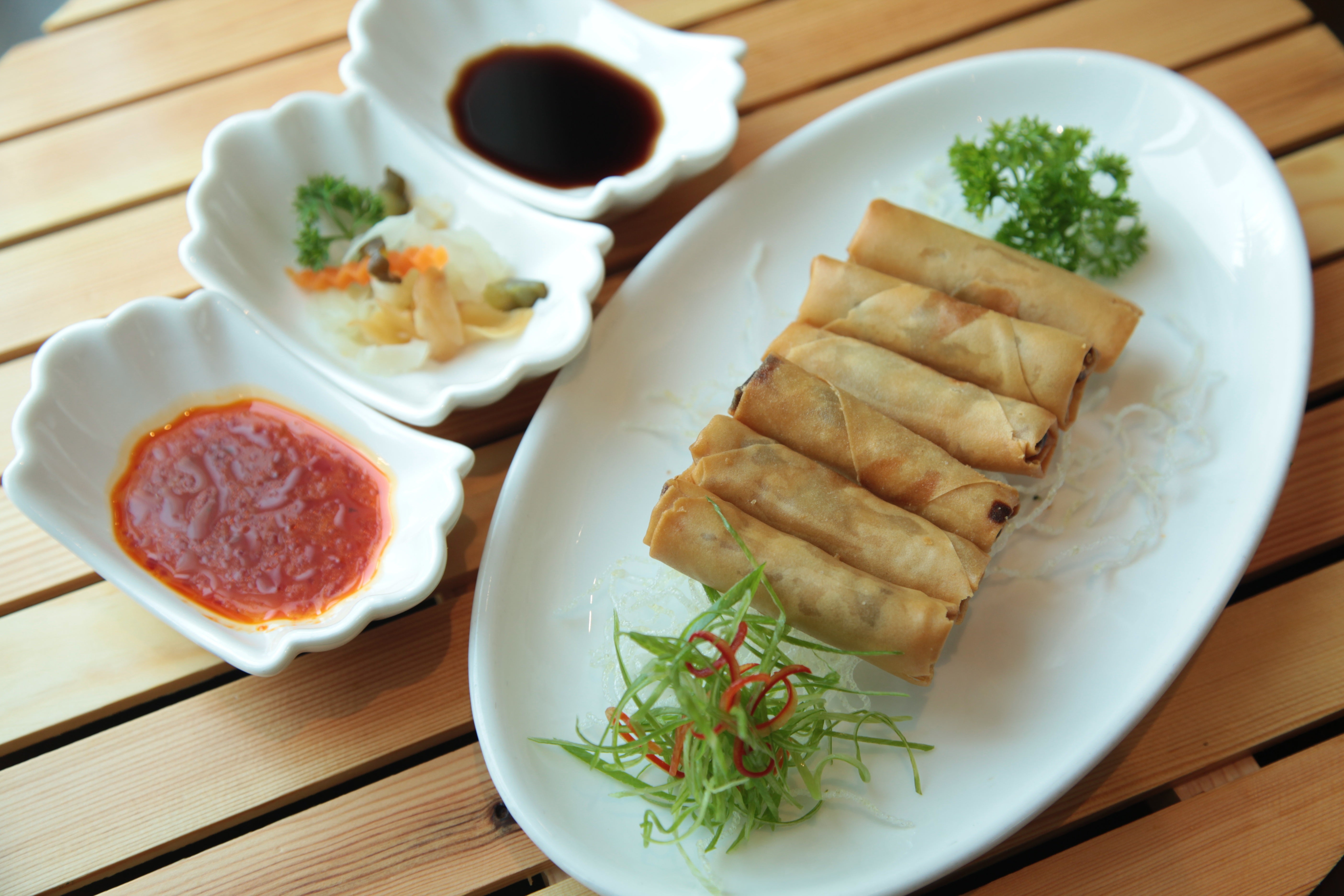 [3009]4 - Vegetable Spring Rolls 素春卷