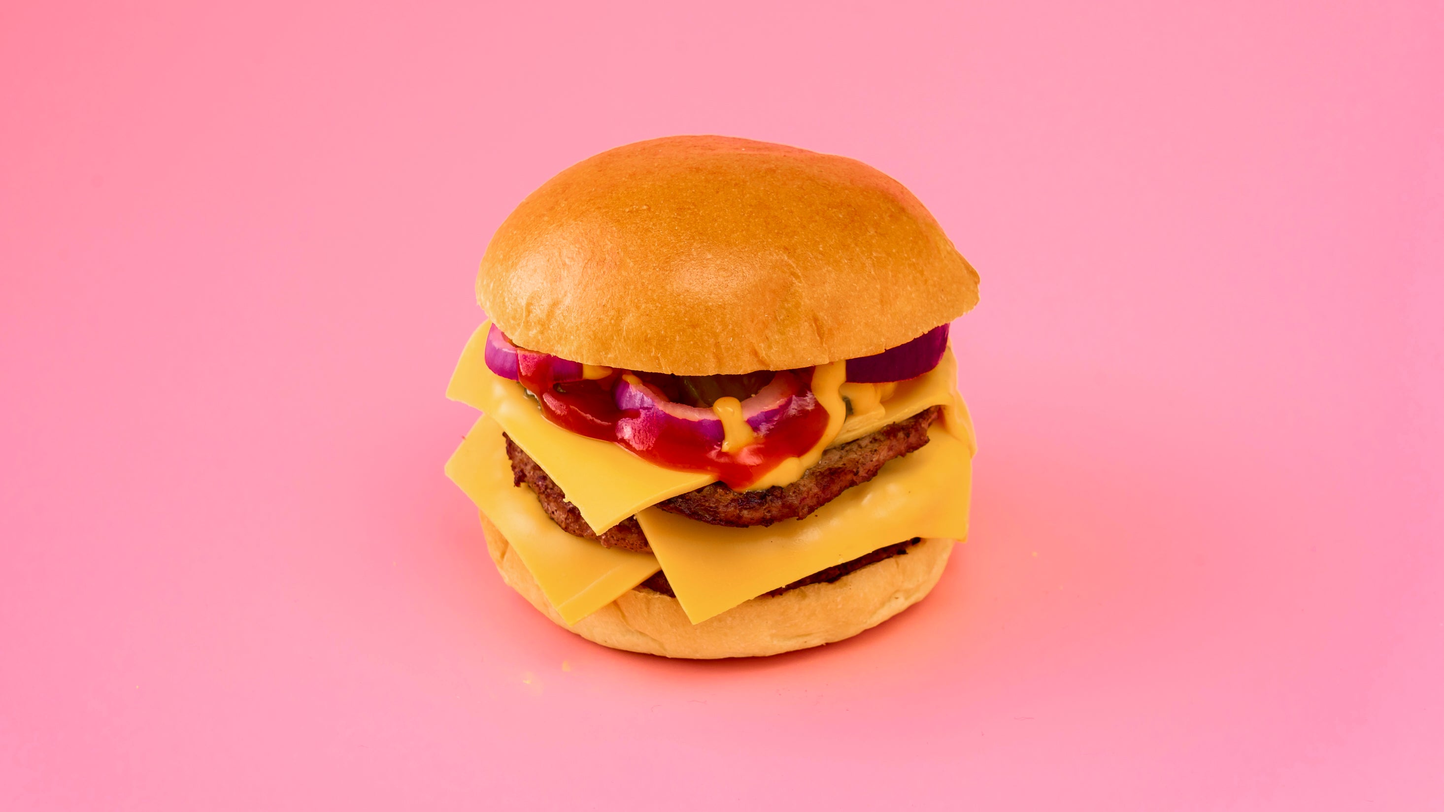 Triple Decker Cheeseburger