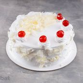 White Forest Cake