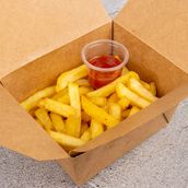 french fries plate