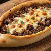 Mutton meat with Cheese
