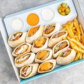 Fresh Falafel Sandwich Box Spicy 