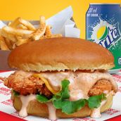 Chicken And Bun Meal