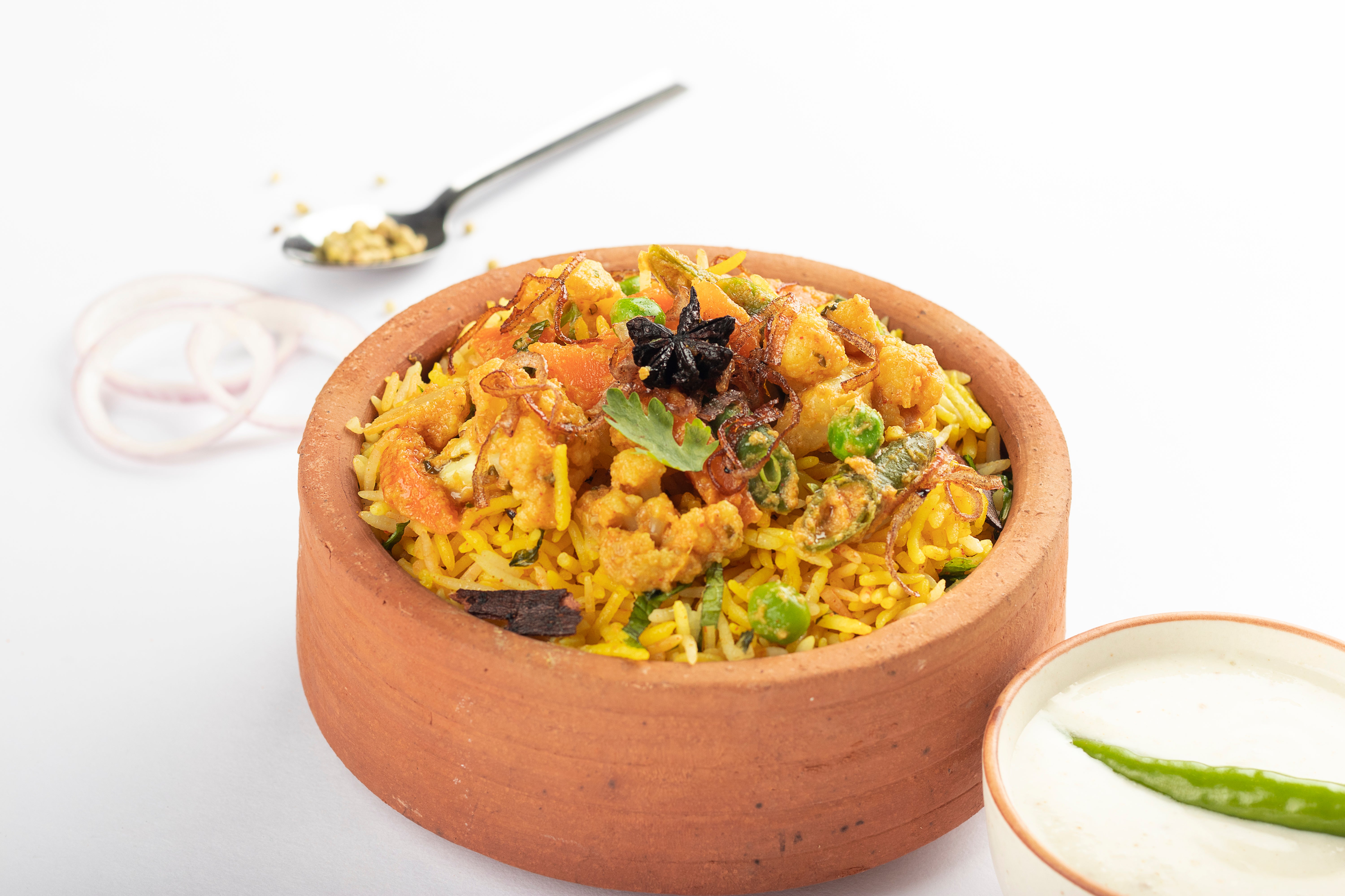 Hyderabad Dum Veg Biryani