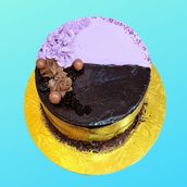 Half Ube Half Chocolate