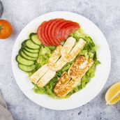 Grilled Halloumi plate