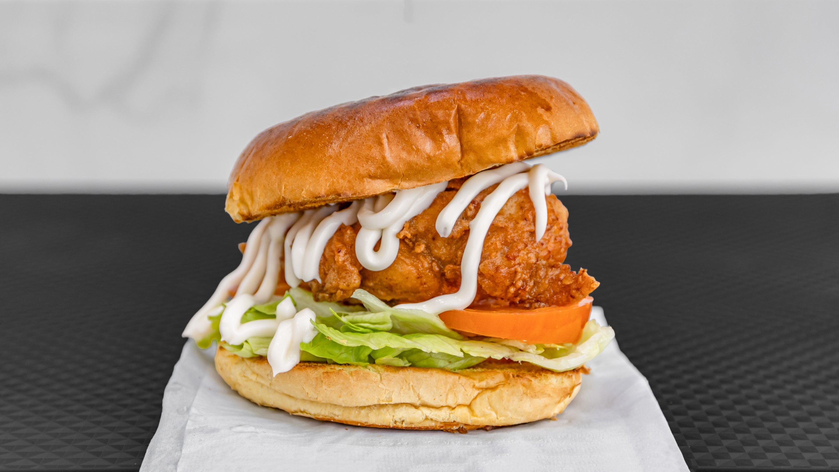 Chicken Fillet Burger with Cheese