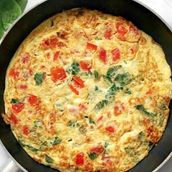 Omelette Eggs With Vegetables