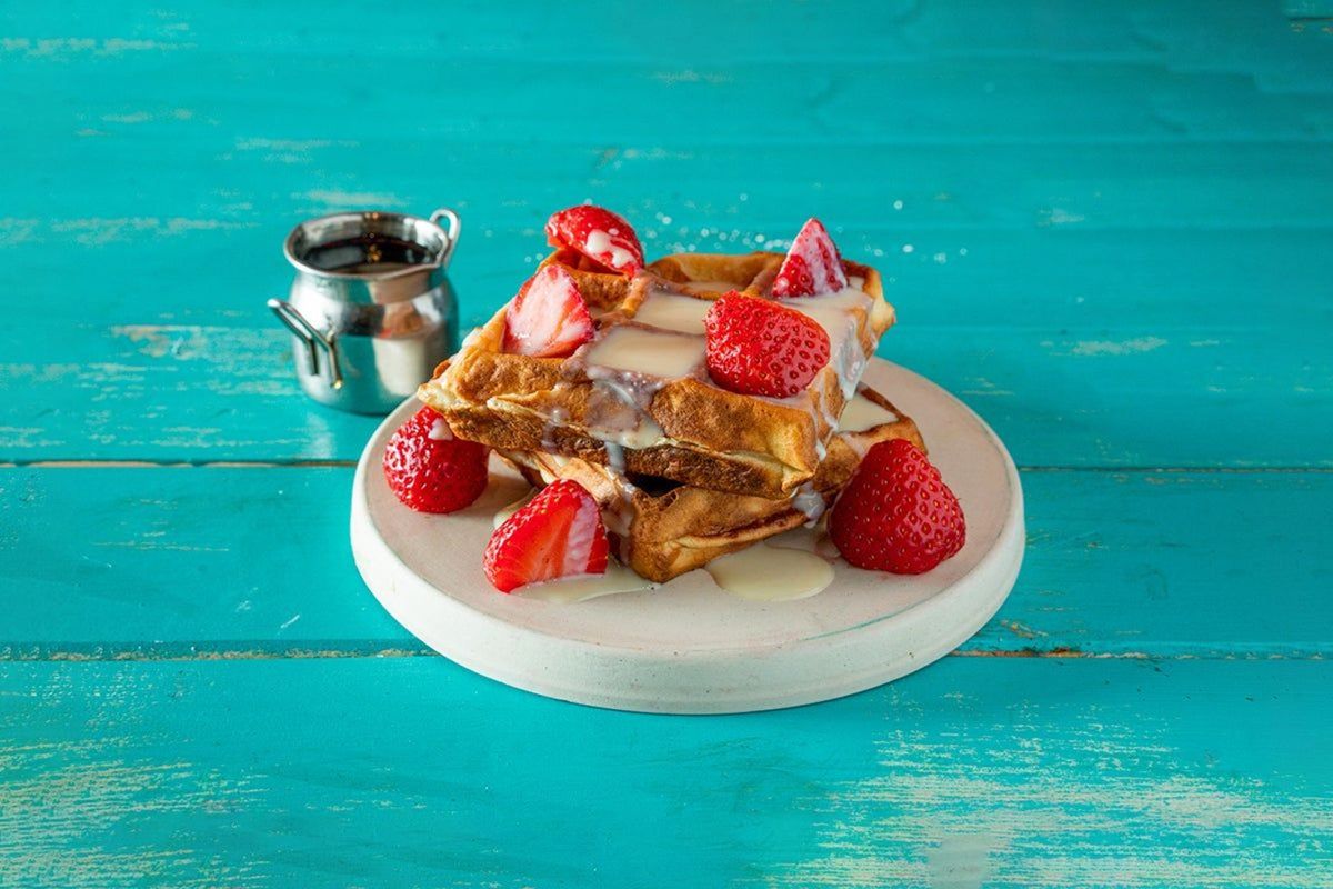 Strawberries ‘n’ Cream Waffle