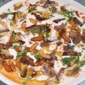 Fatteh Hummus With Meat