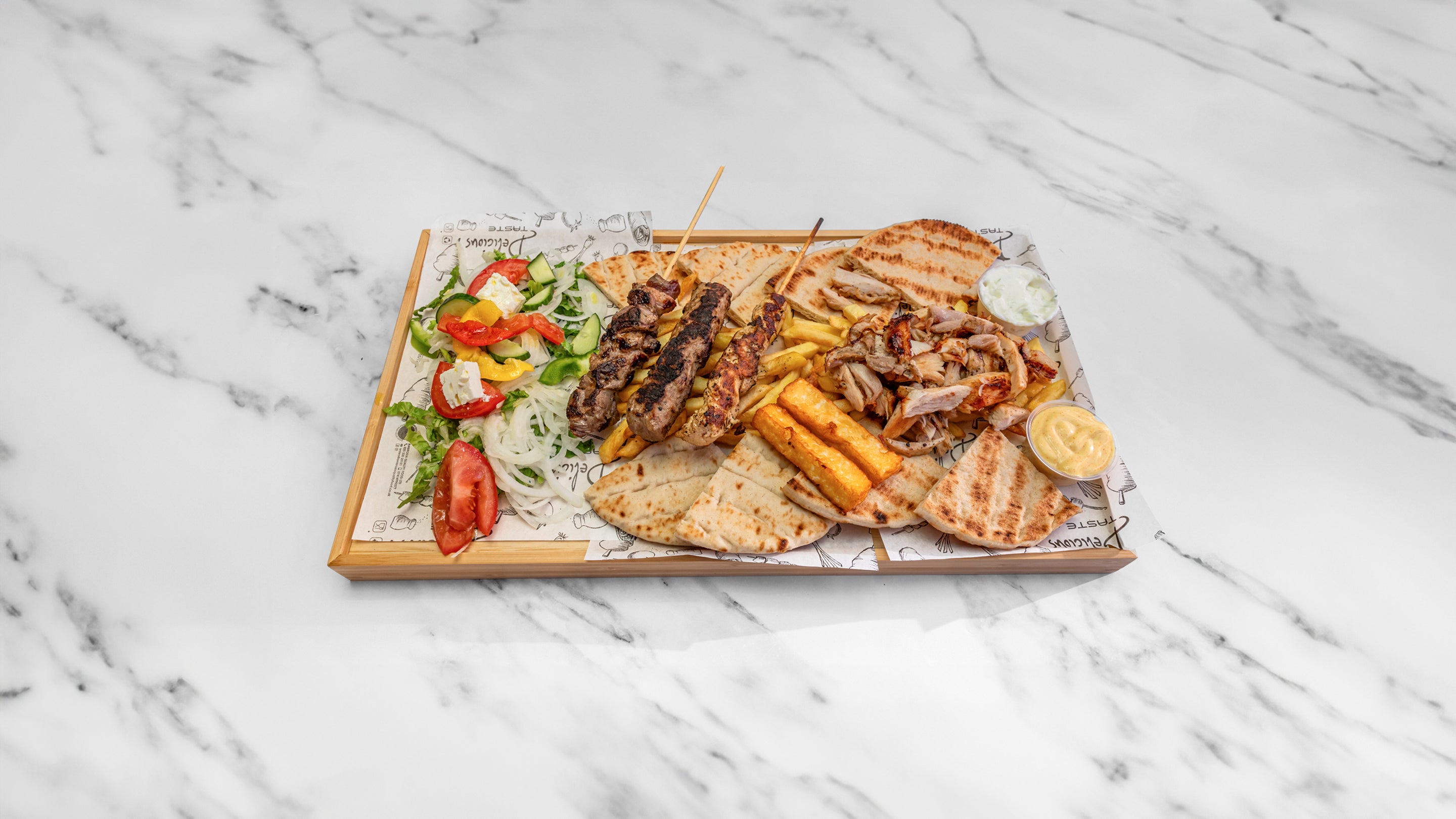 Greek Grill Meze For 2