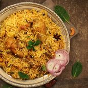 Chicken Leg Tikka Pulao full