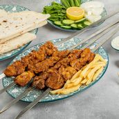 Chicken Spicy With Bread