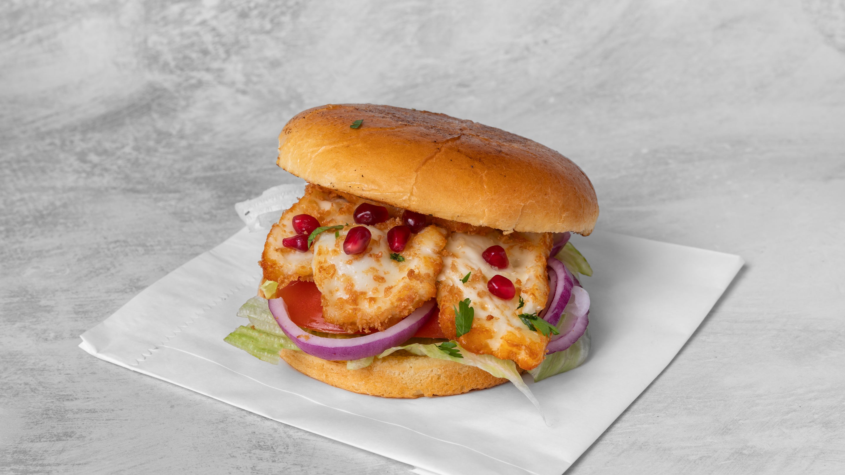 Halloumi Burger