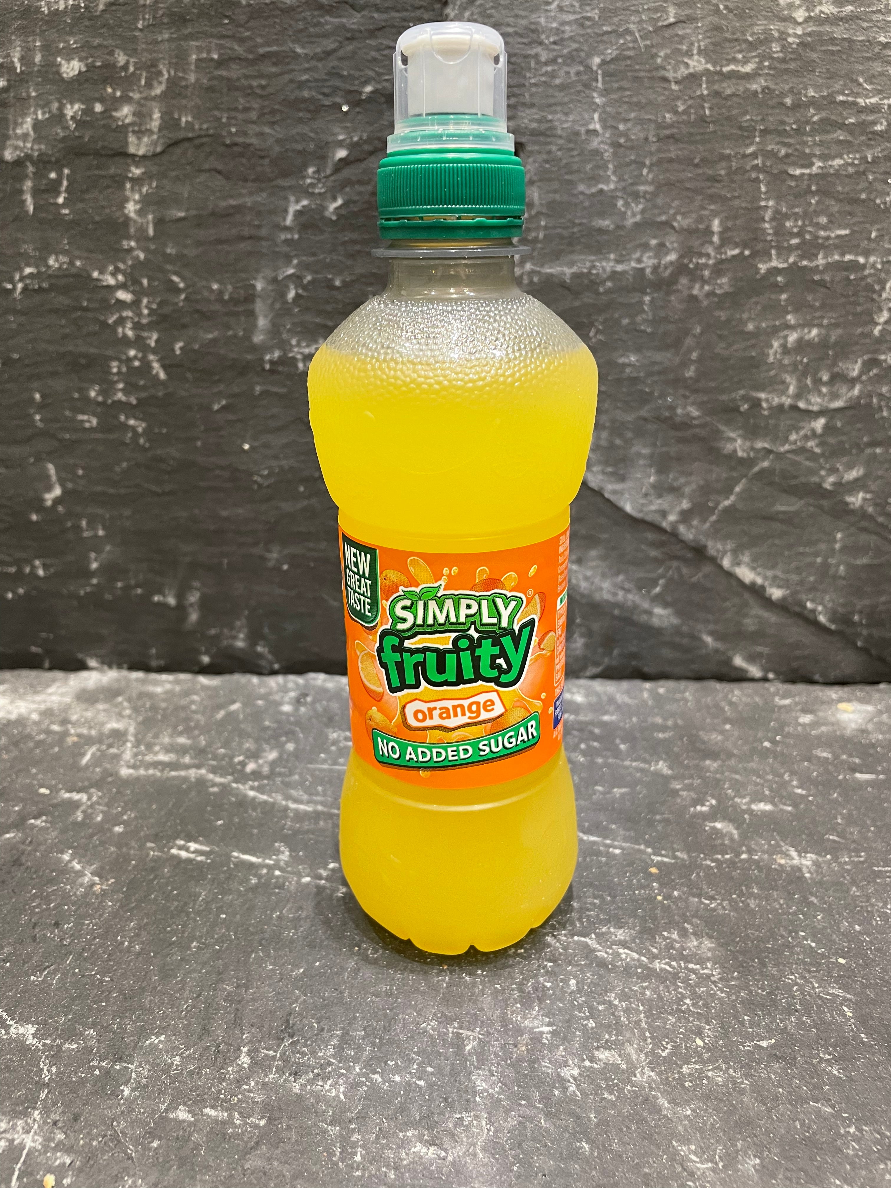 Simply Fruity 250ml Bottle (Orange)