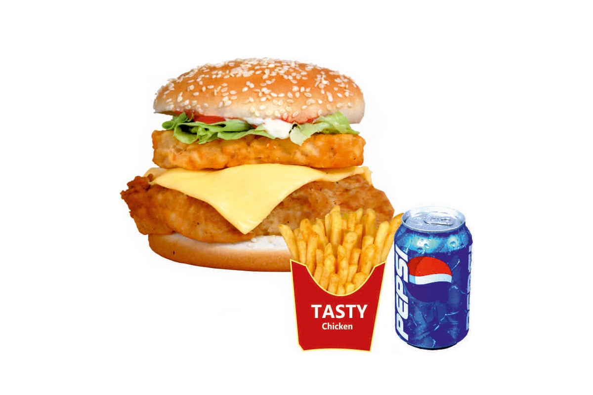 Spicy Tower Burger Meal