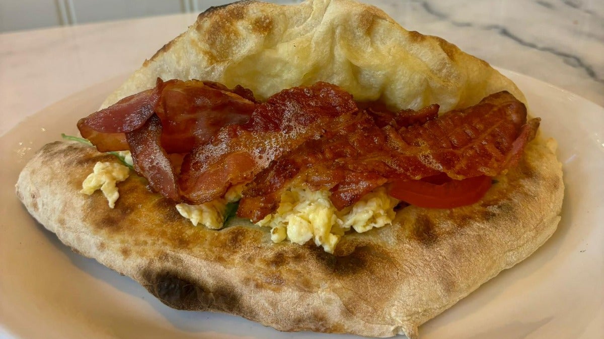 Crispy Bacon & Scrambled eggs