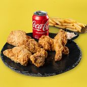  6 Pieces Crispy Chicken  Meal 
