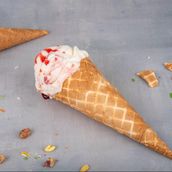 One Scoop Of Gelato Waffle Cone