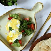 Egg Benedict Healthy Tartine