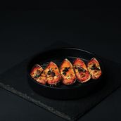 Cheesy mussels