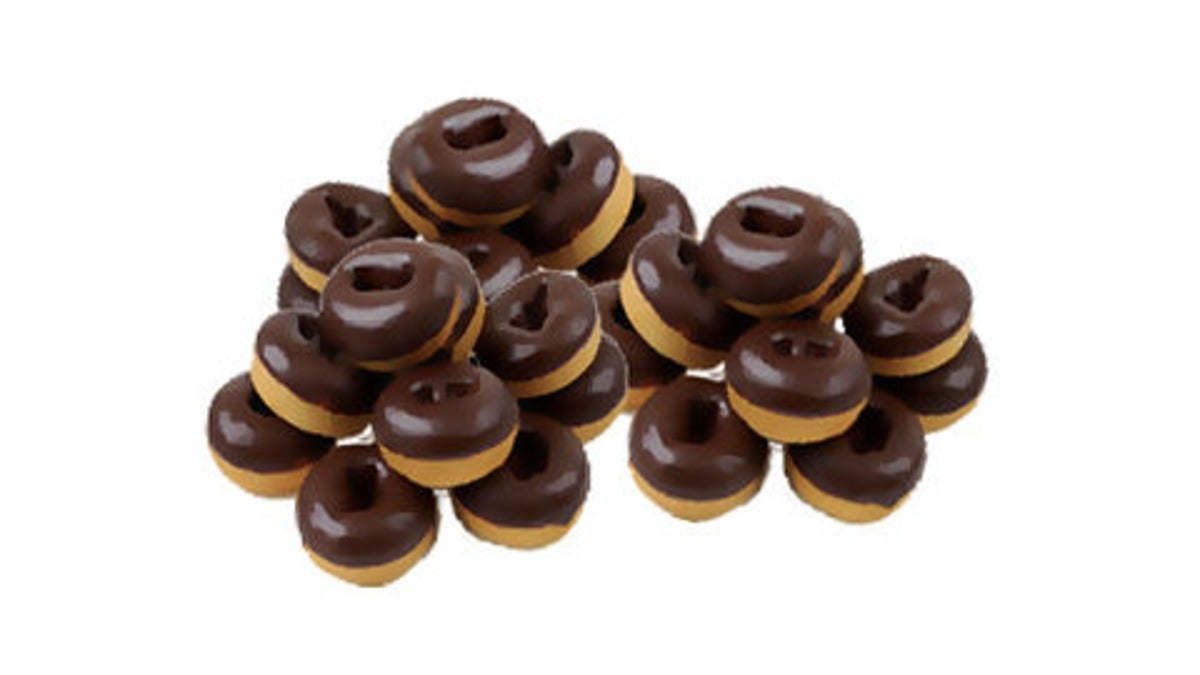 Mini chocolate donuts * 10