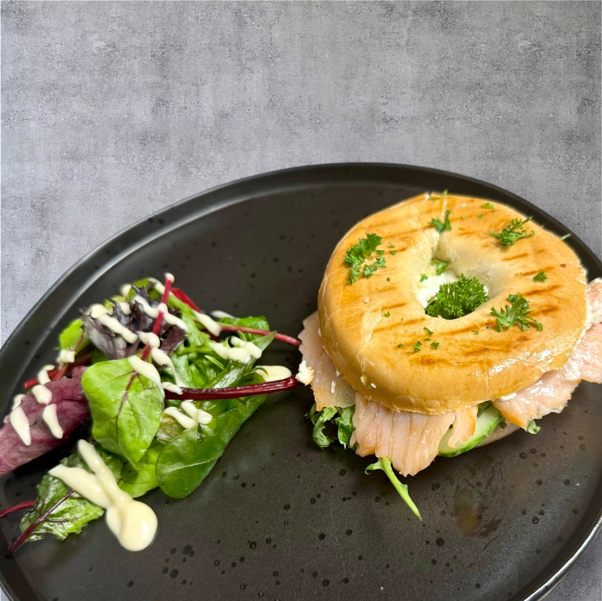 Salmon Bagel