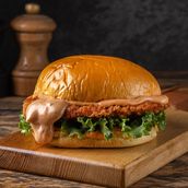 Dynamite Chicken Burger