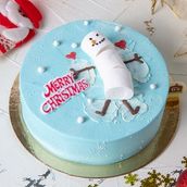 Make Me A Snow Angel Vanilla Cake (1 Kg)