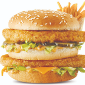 Chicken Thighs Double Burger