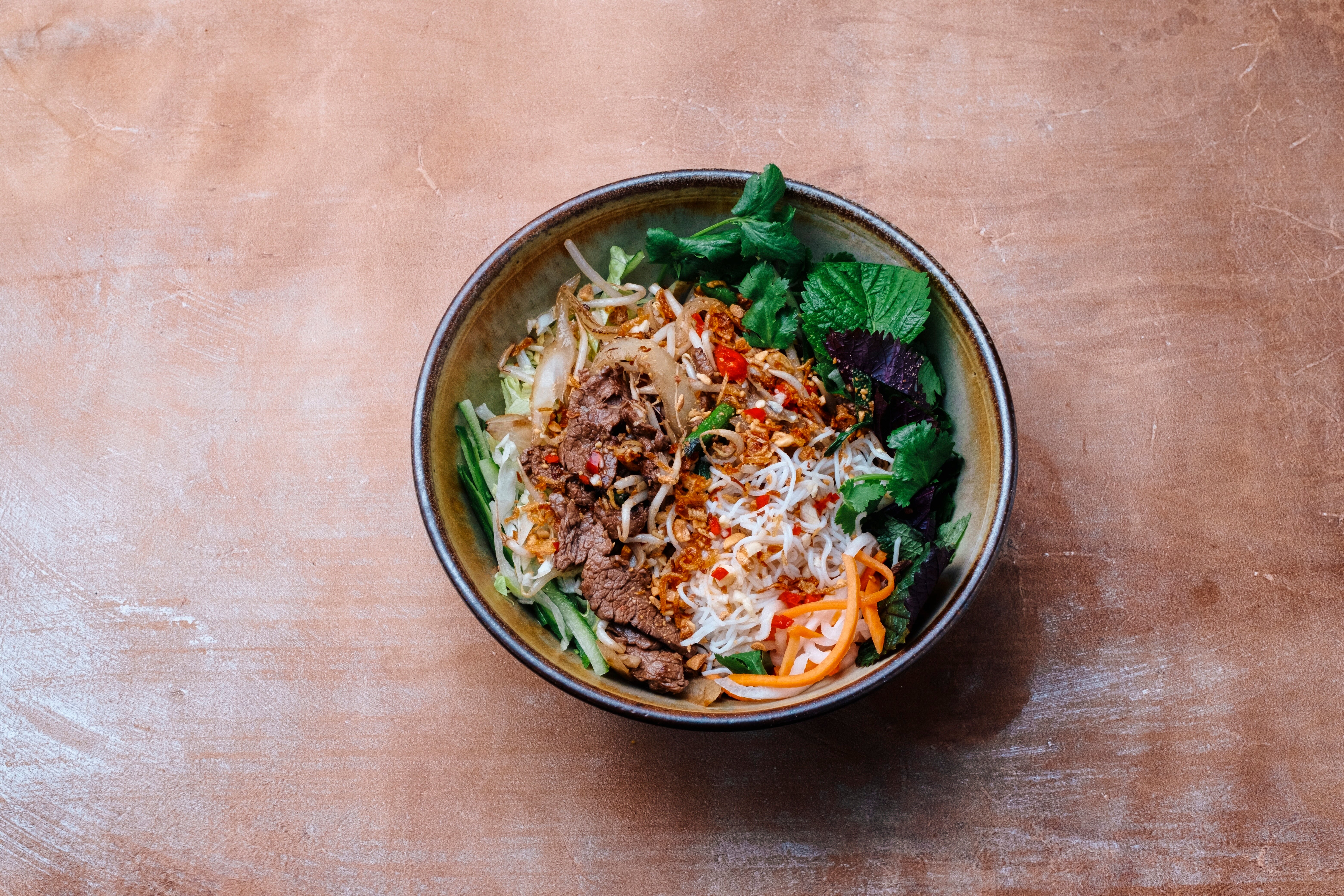 Beef Vermicelli (Bún Sả Bò)