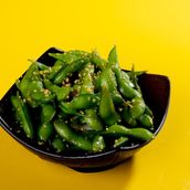 Garlic Edamame