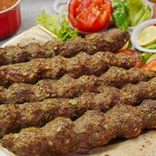 Beef Seekh Kabab Platter