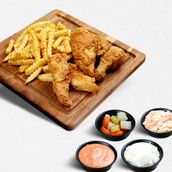 Broasted And Crispy Meal 4 Pieces