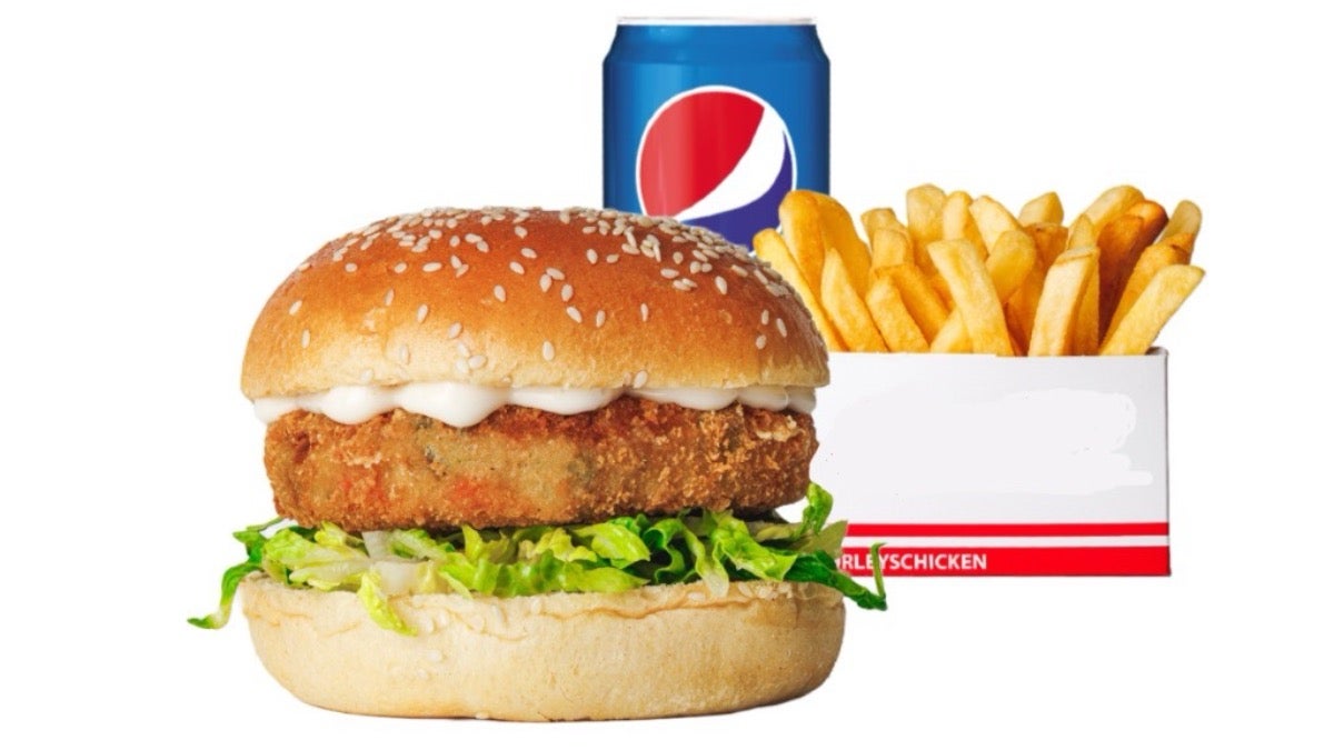 Veggie Burger Meal
