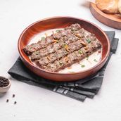 Meat Kebab With Tahini Tray