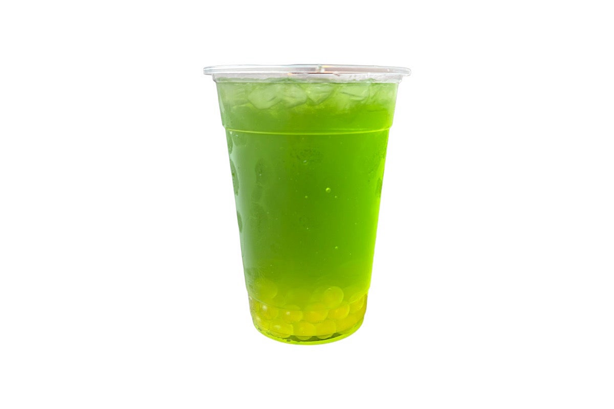 Fruit Bubble Tea Green Apple