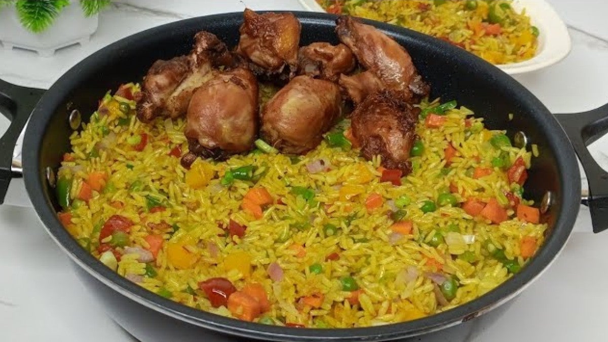 Fried Rice & Fried Plantain & Choice of Chicken or Turkey